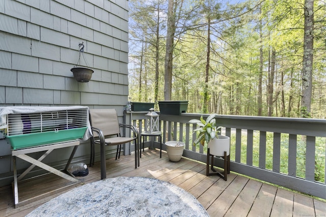 67 Woodside Cir Unit 67, Torrington, CT 06790 - view of wooden deck