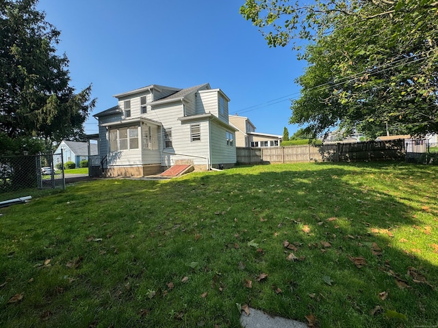 21 Garibaldi St, Watertown, CT 06779 - back of property with a fenced backyard