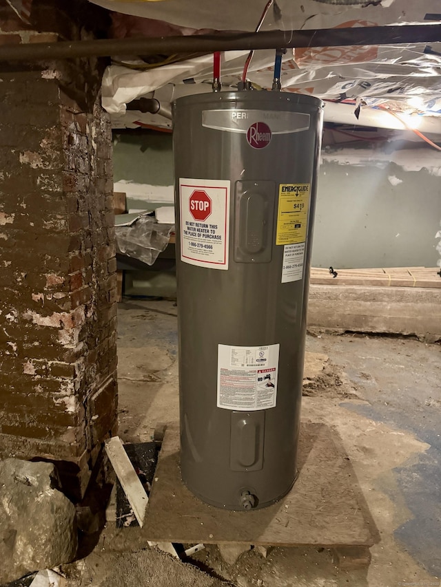 81 Easton Ave, Waterbury, CT 06704 - utilities with electric water heater