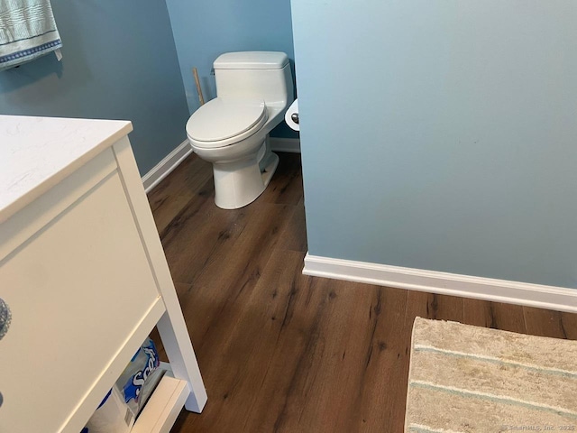 175 W Walk Unit 175, West Haven, CT 06516 - half bathroom with wood finished floors and vanity