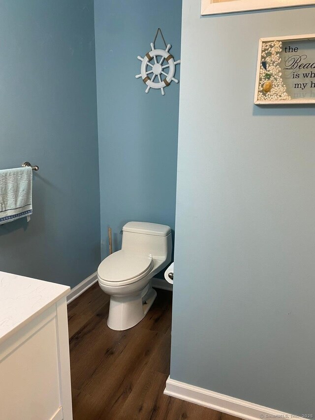 175 W Walk Unit 175, West Haven, CT 06516 - half bath with wood finished floors and vanity