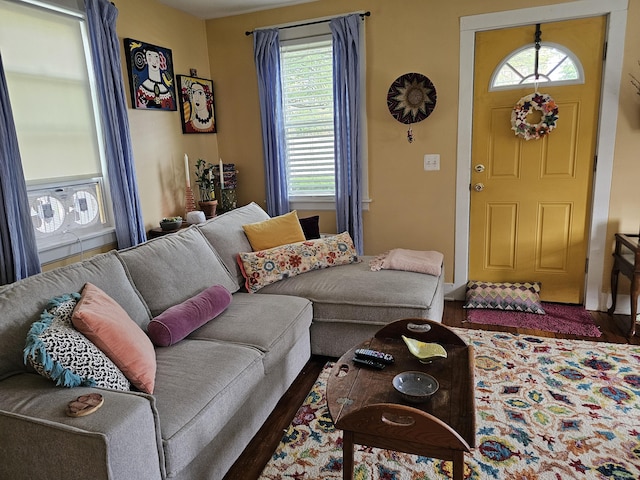 346 Pine St, Bristol, CT 06010 - living area with wood finished floors and plenty of natural light