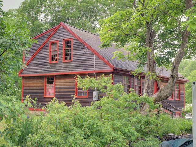 291 Cossaduck Hill Rd, North Stonington, CT 06359 - view of front of home featuring a shingled roof