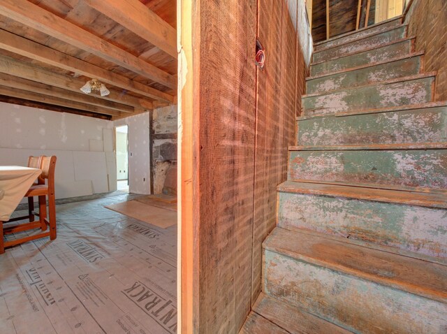291 Cossaduck Hill Rd, North Stonington, CT 06359 - view of stairway
