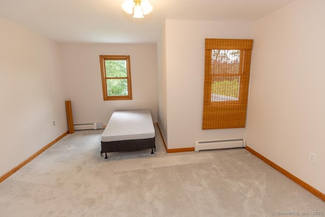 328 Old Marlborough Tpke, Portland, CT 06480 - sitting room featuring a baseboard radiator and carpet