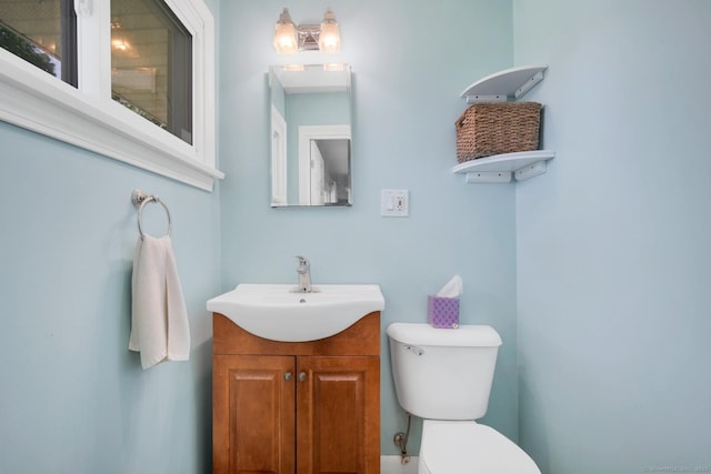 123 Geer Rd, Griswold, CT 06351 - half bathroom featuring toilet and vanity