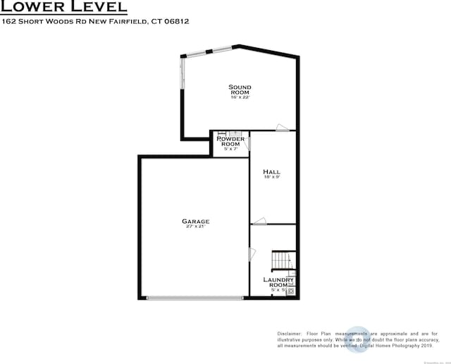 162 Shortwoods Rd, New Fairfield, CT 06812 - view of property floor plan