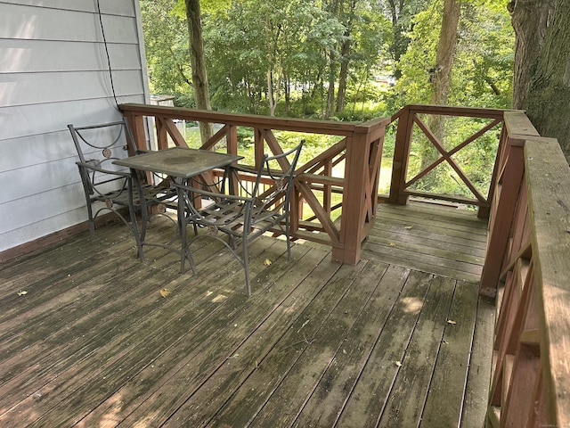 813 Russell St, New Haven, CT 06513 - view of wooden terrace
