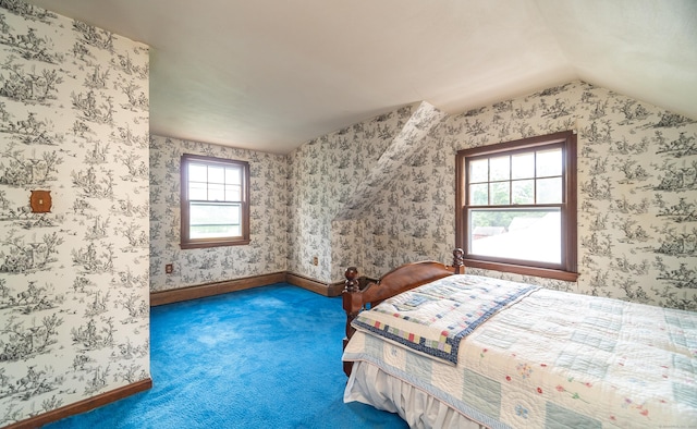 3 Fairview Hts, Cromwell, CT 06416 - carpeted bedroom with vaulted ceiling and baseboards