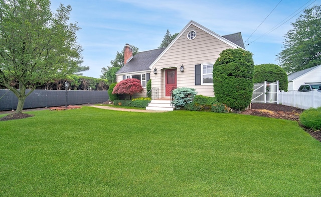 3 Fairview Hts, Cromwell, CT 06416 - view of front facade featuring a chimney and a shingled roof