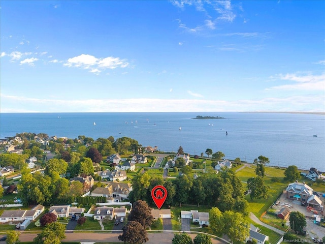 60 Ranch Rd, Milford, CT 06460 - aerial overview of property's location featuring a nearby body of water and nearby suburban area