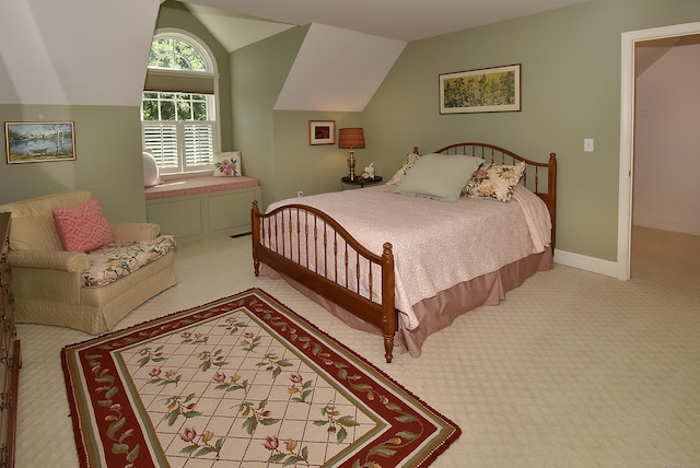 16 Brookfield Dr, Ellington, CT 06029 - bedroom featuring lofted ceiling and carpet flooring