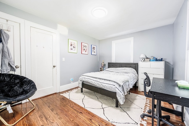 64 Mohawk Ave, Derby, CT 06418 - bedroom featuring wood finished floors and an office area