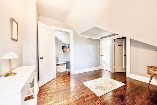 64 Mohawk Ave, Derby, CT 06418 - additional living space with wood finished floors and lofted ceiling