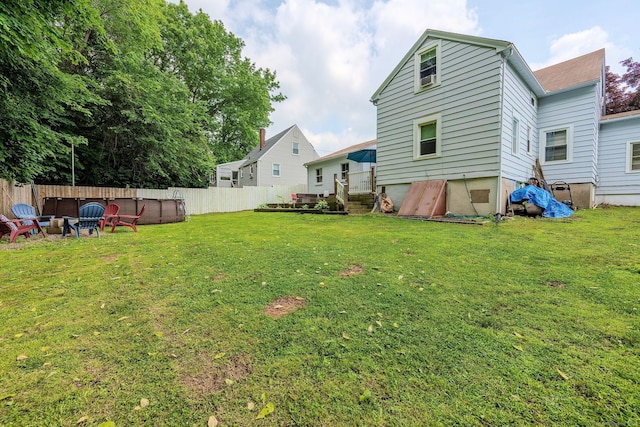 64 Mohawk Ave, Derby, CT 06418 - rear view of property featuring an outdoor fire pit