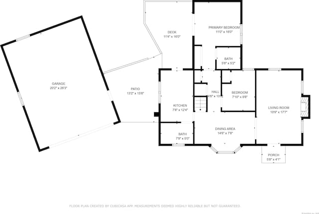 20 Battle St, Somers, CT 06071 - view of floor plan / room layout