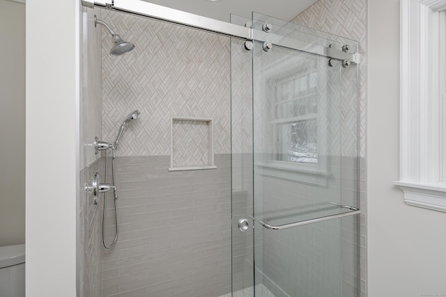 19 Ives Ct, Ridgefield, CT 06877 - bathroom with a shower stall and toilet