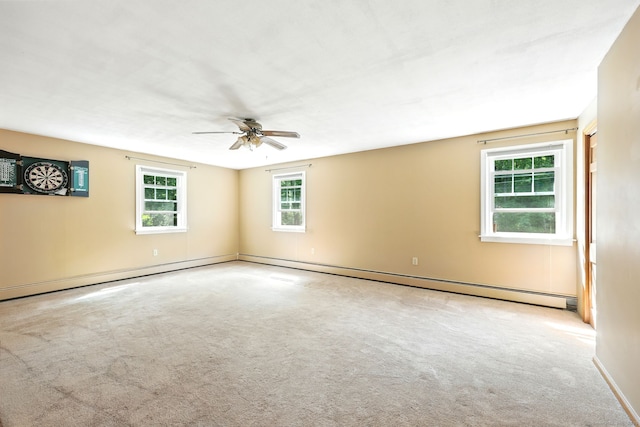 247 Mountain View Rd, Somers, CT 06071 - carpeted spare room with ceiling fan and baseboards