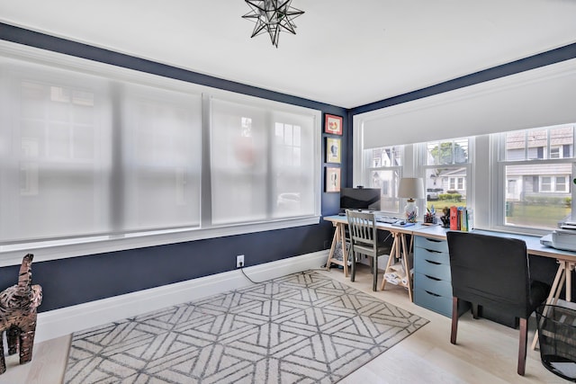 946 Wilcoxson Ave, Stratford, CT 06614 - home office featuring baseboards and wood finished floors