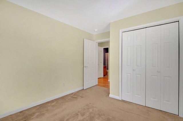 125 E Old Route 6, Hampton, CT 06247 - unfurnished bedroom featuring light colored carpet and a closet