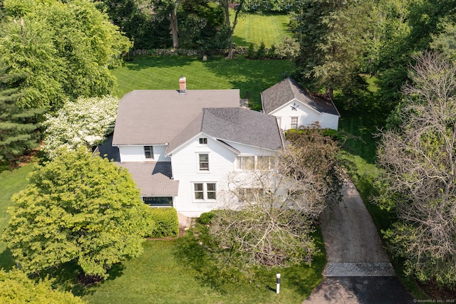 7 Morningside Ln, Westport, CT 06880 - aerial view of property and surrounding area