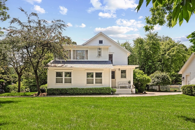 7 Morningside Ln, Westport, CT 06880 - view of front of property with a front lawn