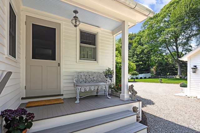 7 Morningside Ln, Westport, CT 06880 - entrance to property featuring covered porch
