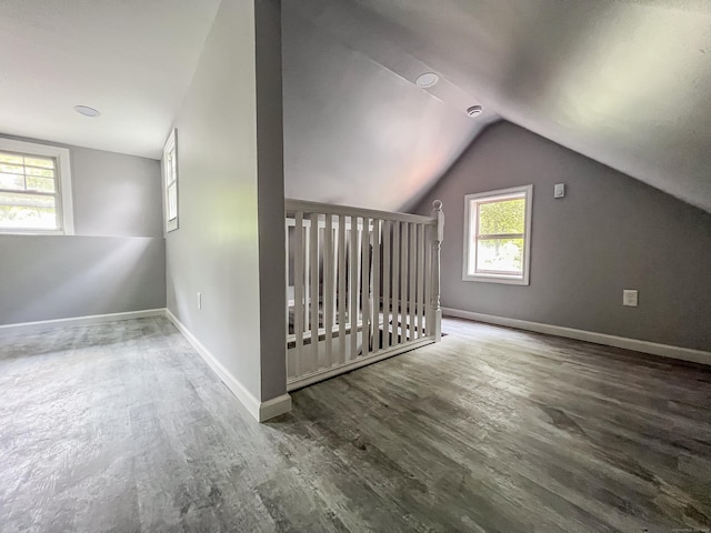 45 Cedar Ave, Wolcott, CT 06716 - additional living space featuring vaulted ceiling and wood finished floors