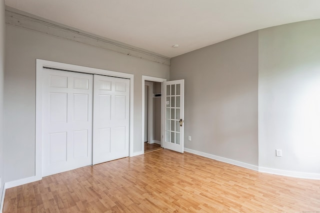 71A Imlay St Unit D2, Hartford, CT 06105 - unfurnished bedroom with light wood-style floors and a closet