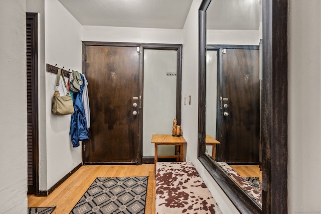 113E Country Squire Dr Unit 113E, Cromwell, CT 06416 - foyer entrance with light wood-type flooring and baseboards