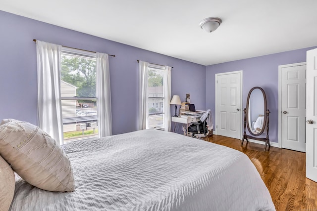 20 Oakland Ave Apt 3B, Danbury, CT 06810 - bedroom with wood finished floors and baseboards