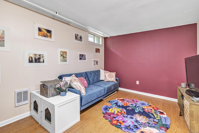 20 Oakland Ave Apt 3B, Danbury, CT 06810 - living area with wood finished floors