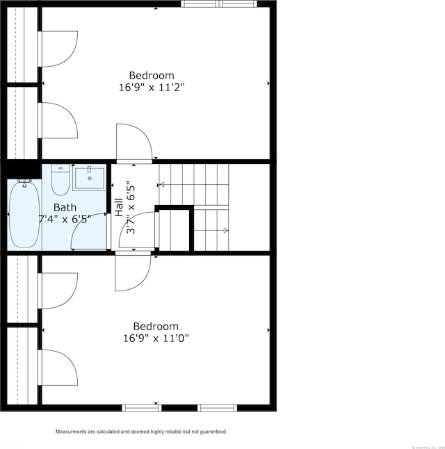 20 Oakland Ave Apt 3B, Danbury, CT 06810 - view of floor plan / room layout