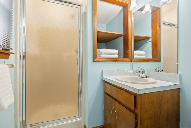 84 Bourbon St, South Windsor, CT 06074 - bathroom with a stall shower and vanity