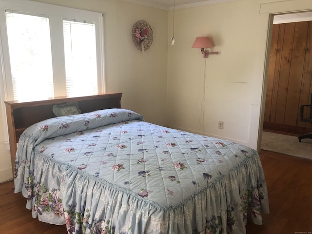 38 Upland Rd, Winchester, CT 06098 - bedroom with wood finished floors and ornamental molding