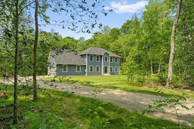 379 Tripp Hollow Rd, Brooklyn, CT 06234 - view of front of property featuring a front yard