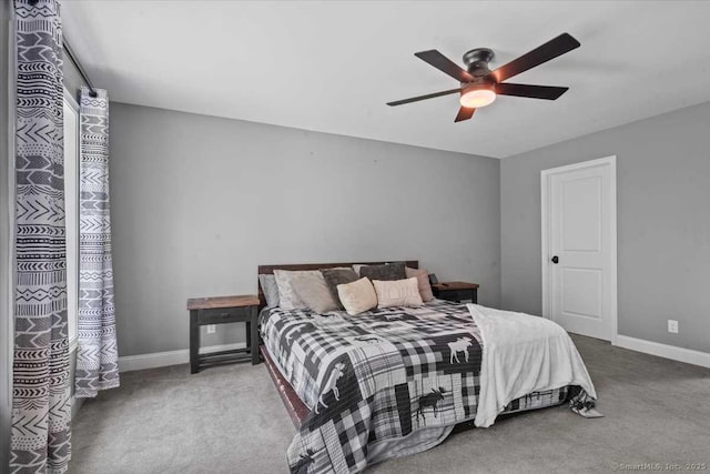 379 Tripp Hollow Rd, Brooklyn, CT 06234 - carpeted bedroom with baseboards and ceiling fan