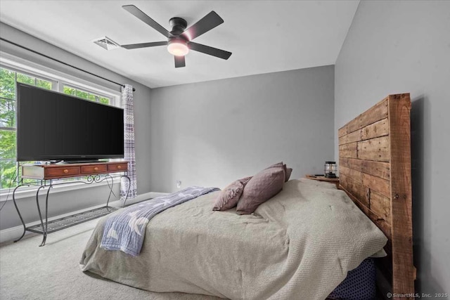 379 Tripp Hollow Rd, Brooklyn, CT 06234 - bedroom featuring carpet floors and ceiling fan