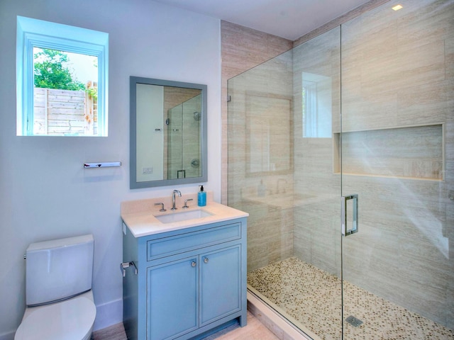 2 Webb Rd, Westport, CT 06880 - bathroom with a stall shower and vanity