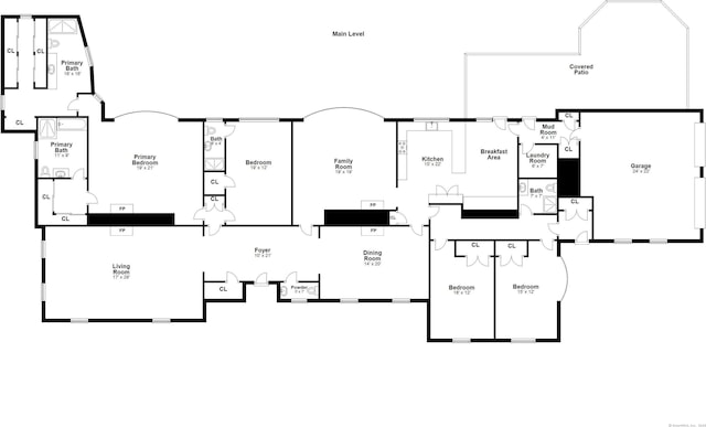2787 Redding Rd, Fairfield, CT 06824 - view of home floor plan