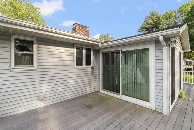 29 Birchwood Dr, Killingly, CT 06241 - view of wooden terrace