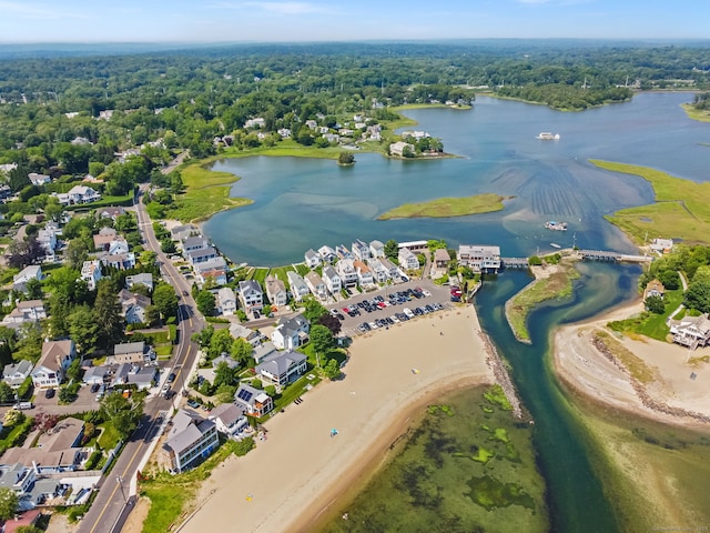 216 Hillspoint Rd, Westport, CT 06880 - view of property location featuring a large body of water and a forest