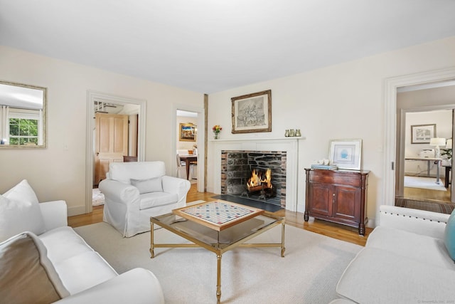 216 Hillspoint Rd, Westport, CT 06880 - living area featuring wood finished floors