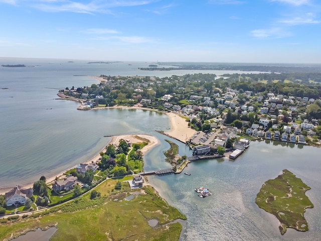216 Hillspoint Rd, Westport, CT 06880 - aerial view of property and surrounding area featuring a nearby body of water