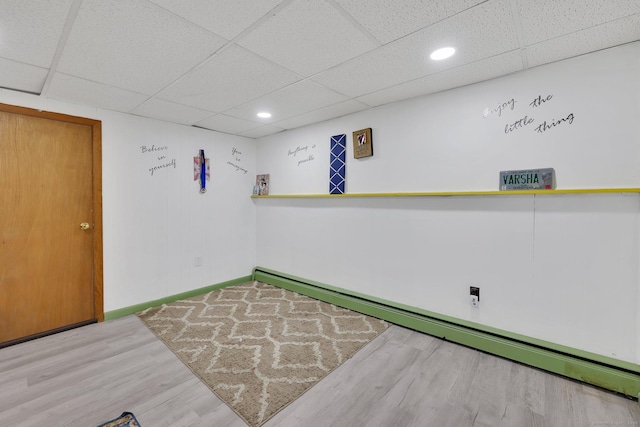 97 Benedict Dr, South Windsor, CT 06074 - interior space with a paneled ceiling and recessed lighting