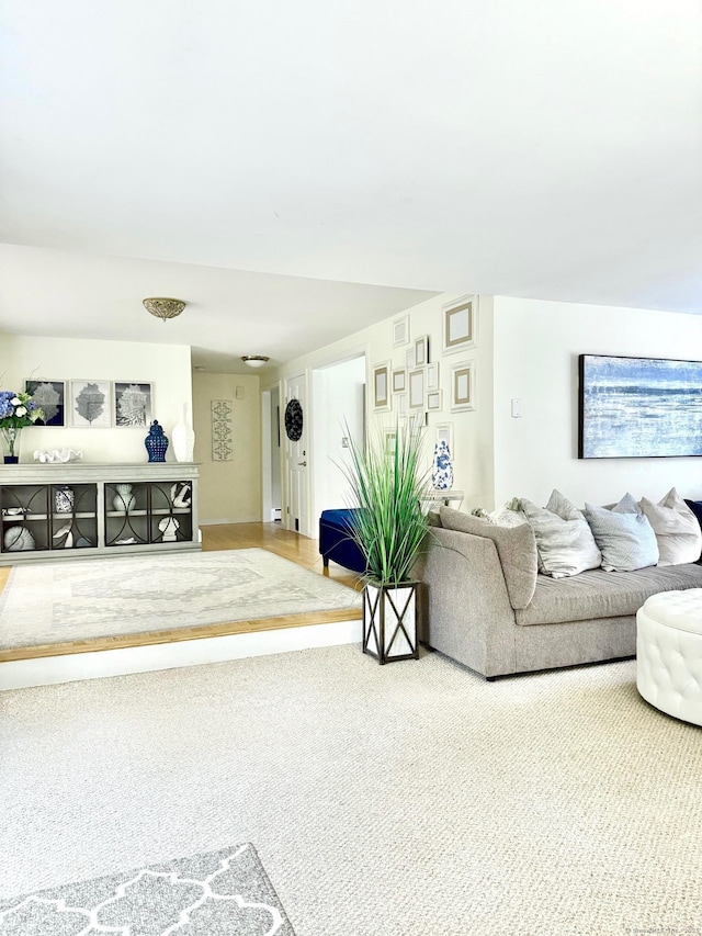 13 Charter Oak Dr, East Lyme, CT 06333 - view of carpeted living room