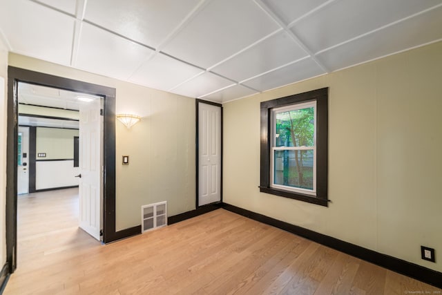 486 Barlow St, Bristol, CT 06010 - unfurnished room with light wood finished floors and baseboards