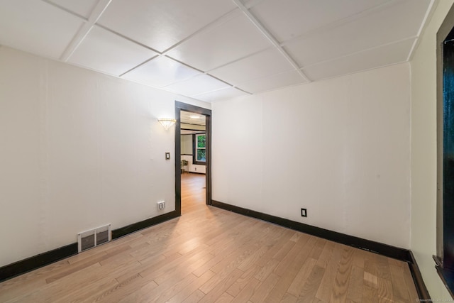 486 Barlow St, Bristol, CT 06010 - unfurnished room with light wood-style floors and baseboards
