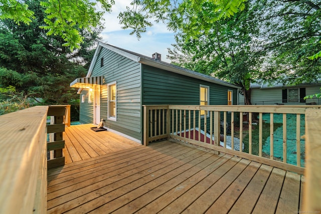 486 Barlow St, Bristol, CT 06010 - view of wooden deck