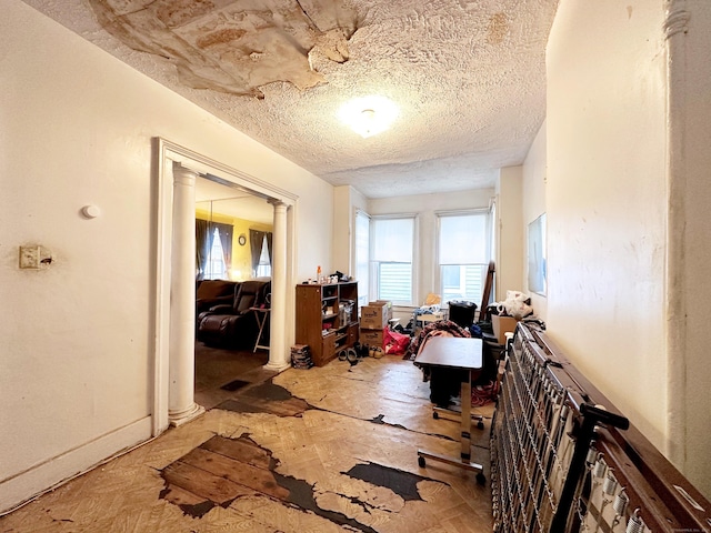 26 Lamberton St, New Haven, CT 06519 - office with a textured ceiling